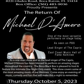 Michael D’Amore returns to Boca Raton