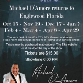Michael D’Amore returns to The Englewood Elks