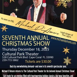 7th Annual Michael D’Amore Christmas Show at The Cultural Park Theater
