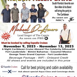 The Ben Allen Band & Michael D’Amore Aboard The Celebrity Silhouette