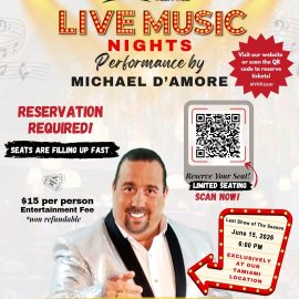 Michael D’Amore comes to New York Pizza & Pasta