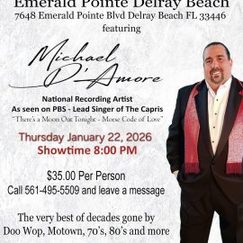 Michael D’Amore comes to Emerald Pointe in Delray Beach
