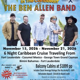 The Ben Allen Band returns to perform aboard The Celebrity Silhouette The Ben Allen Band returns to perform aboard The Celebrity Silhouette