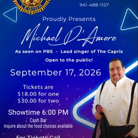Michael D’Amore debuts at The American Legion